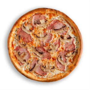 Пицца ветчина и грибы