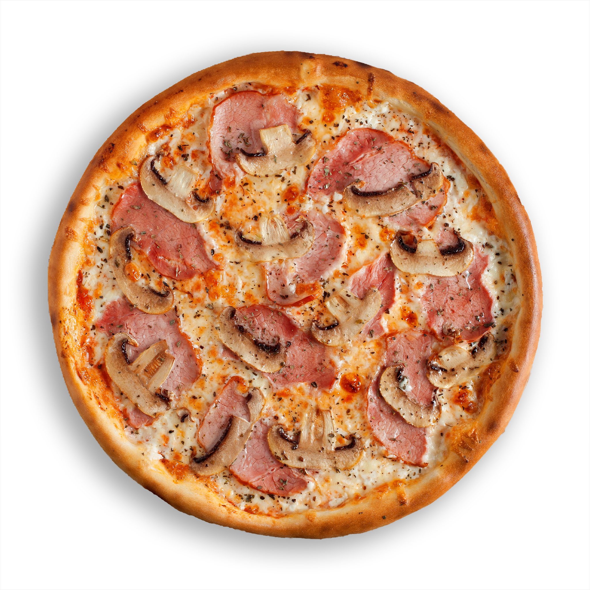 Ветчина и грибы